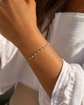Bracelet Grigri Bleu Pastel