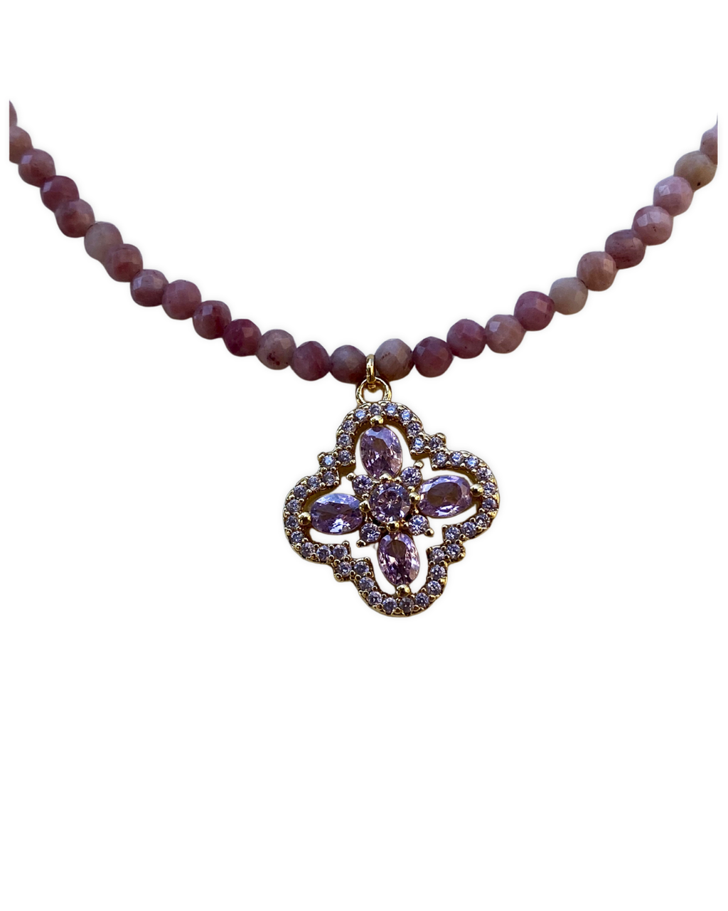 Collier Rose Impérial