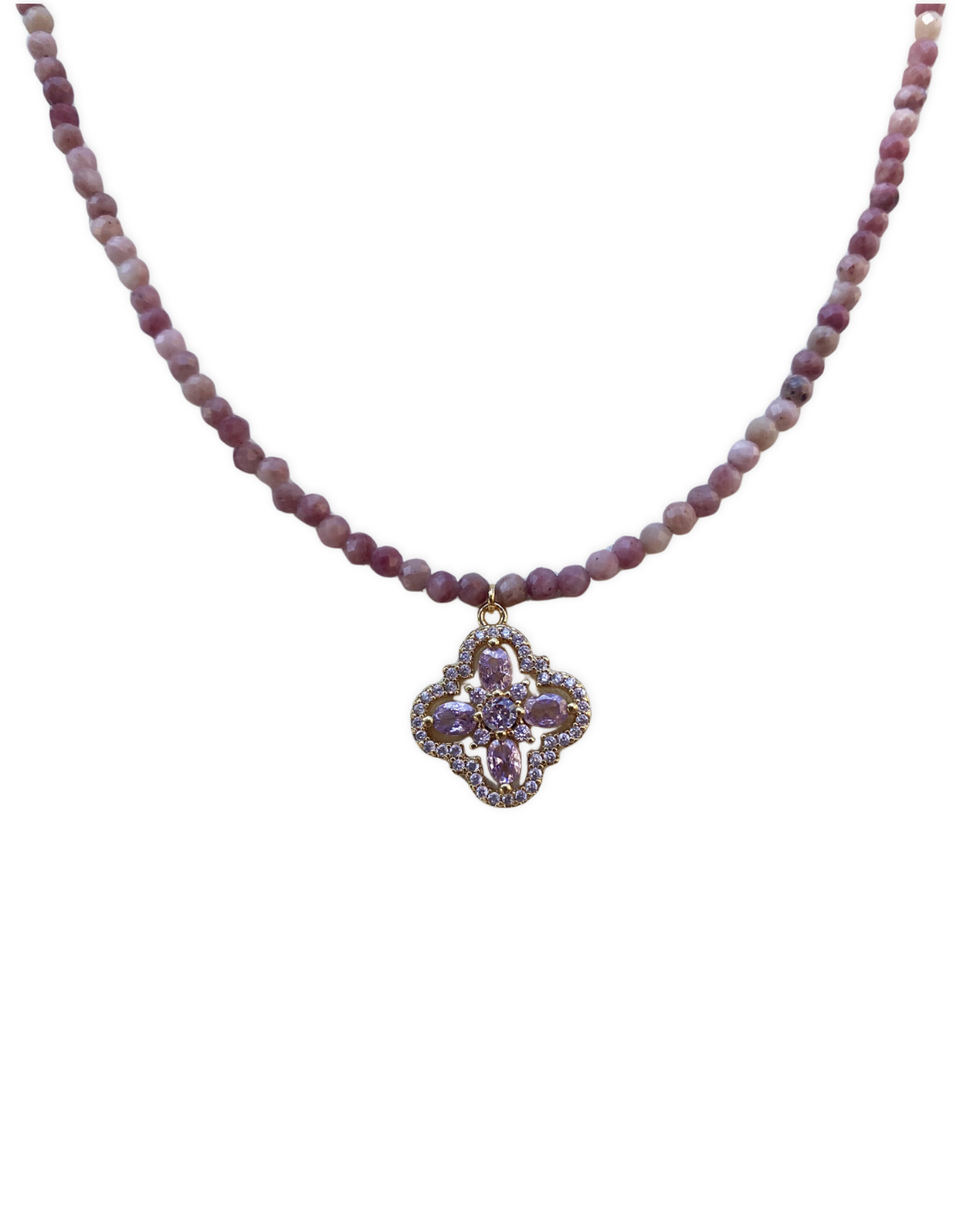 Collier Rose Impérial