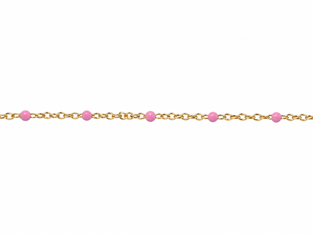 Chaine de Cheville Grigri - Rose