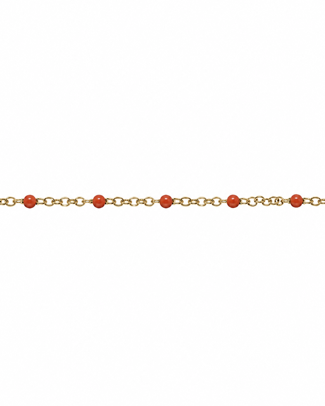 Chaine de Cheville Grigri - Orange