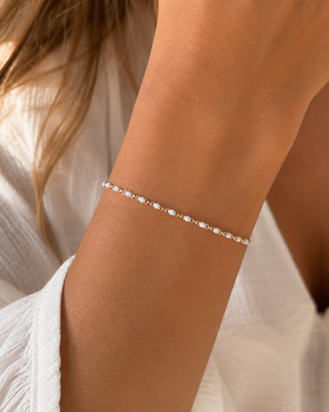 Bracelet Grigri Blanc