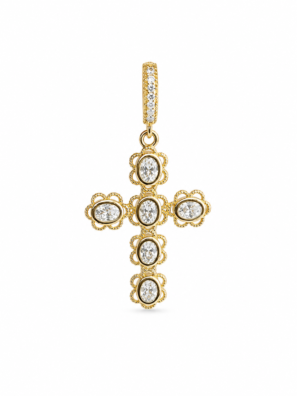 Boucles d'oreilles Blanche