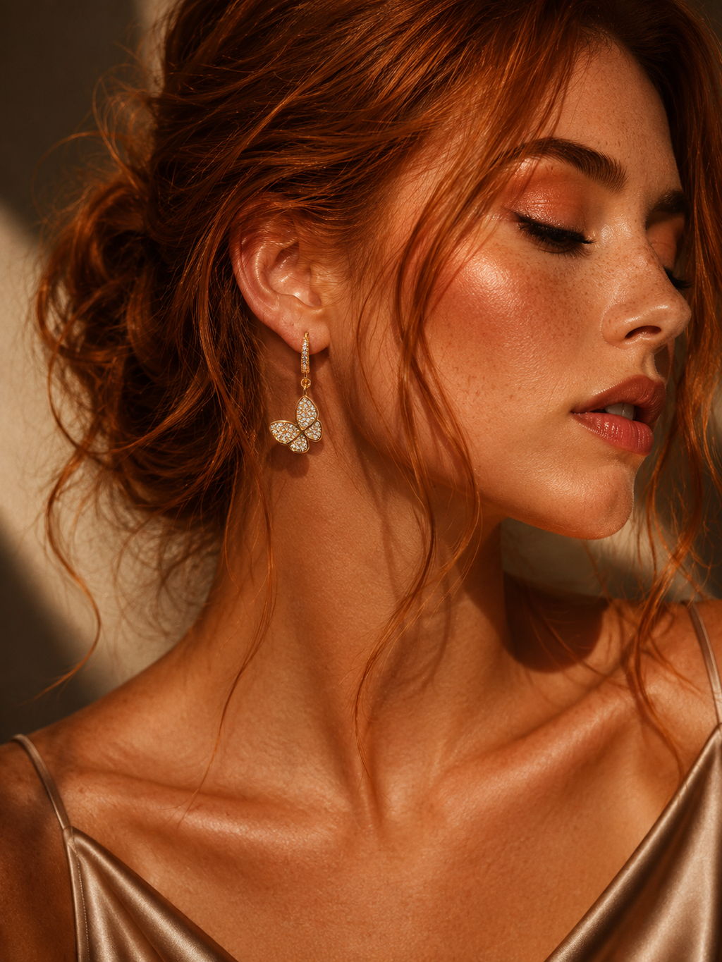 Boucles d'oreilles Butterfly - Grandes