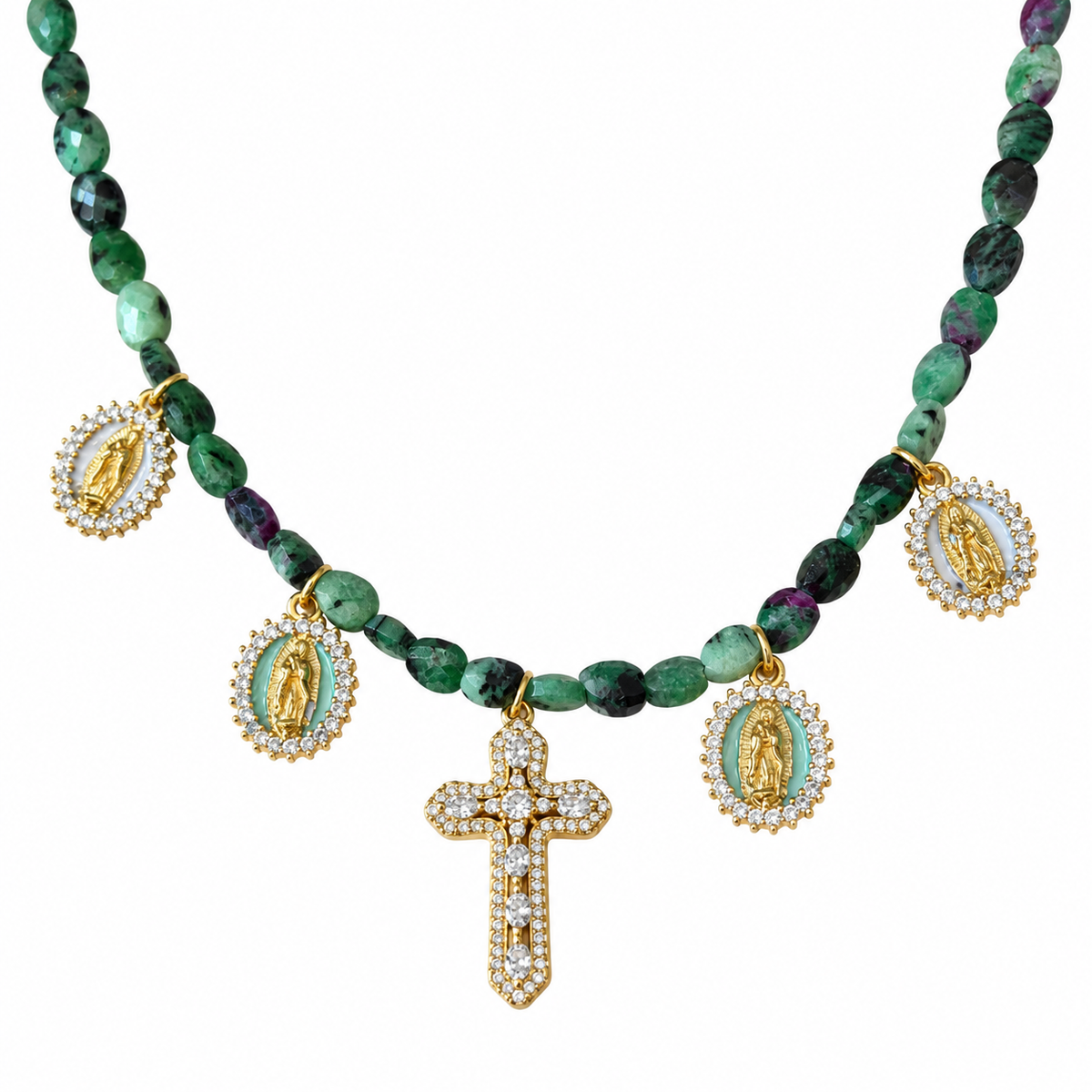 Collier Jade - Les Lubies de Julie