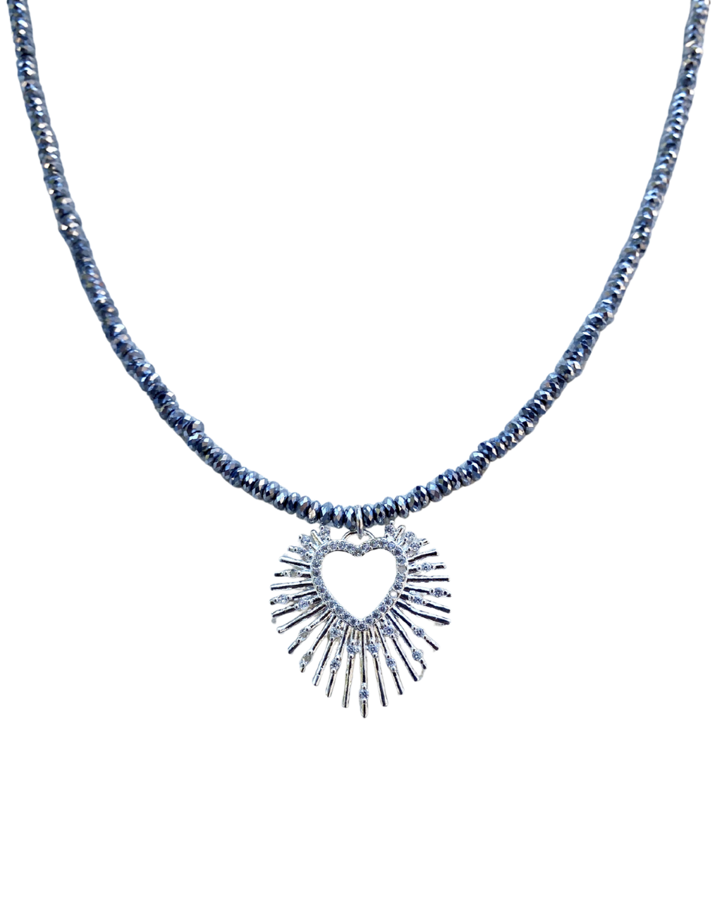 Collier Coeur d'Argent