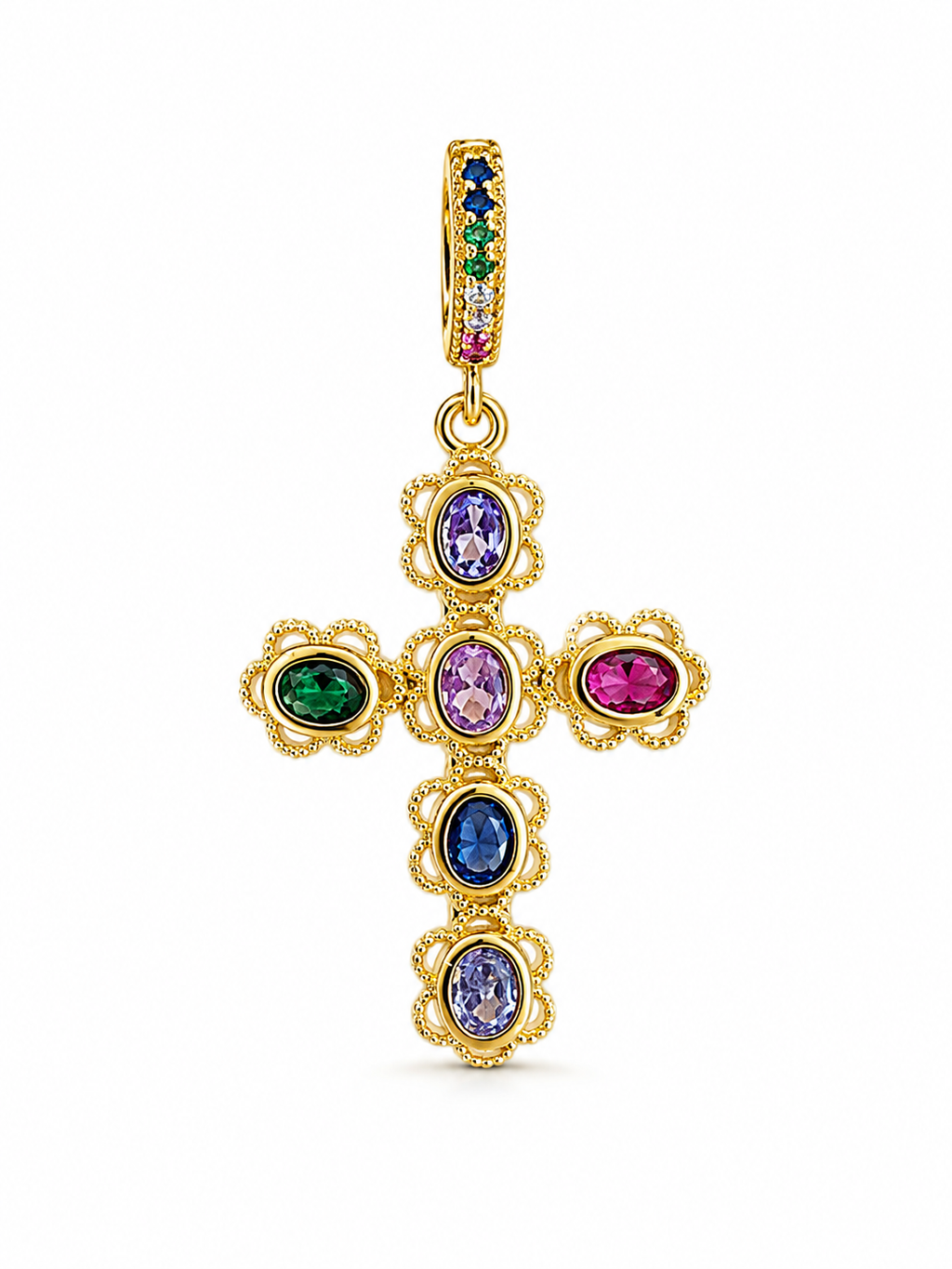 Boucles d'oreilles Coloria – Plaqué or