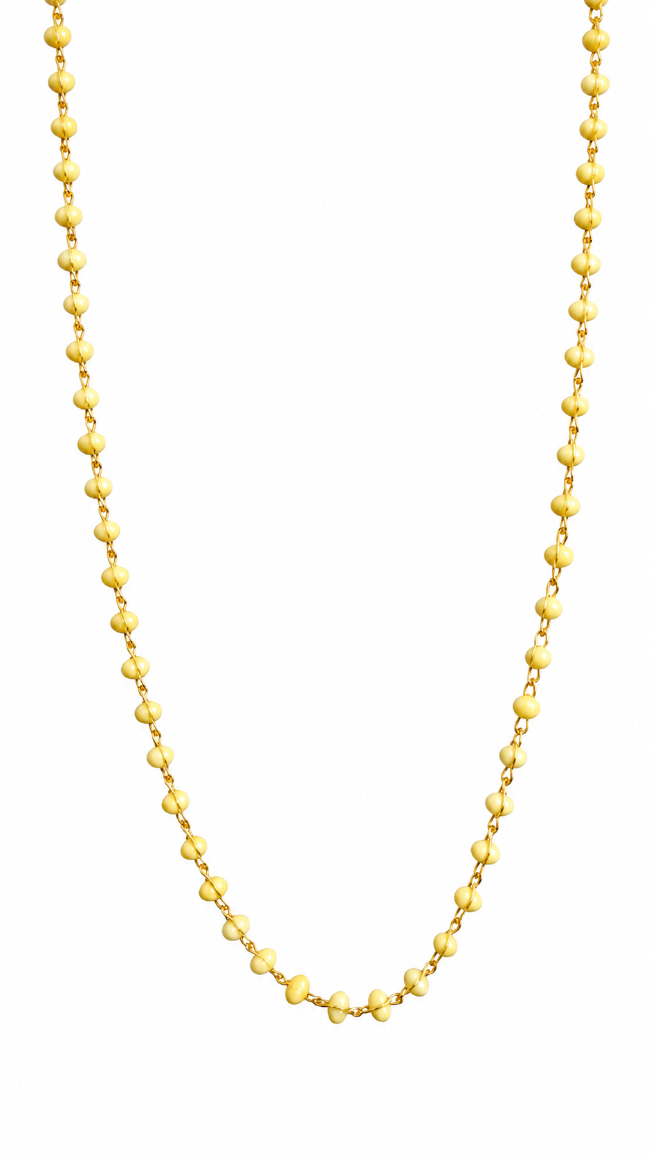 Grigri Collier - Jaune Pastel
