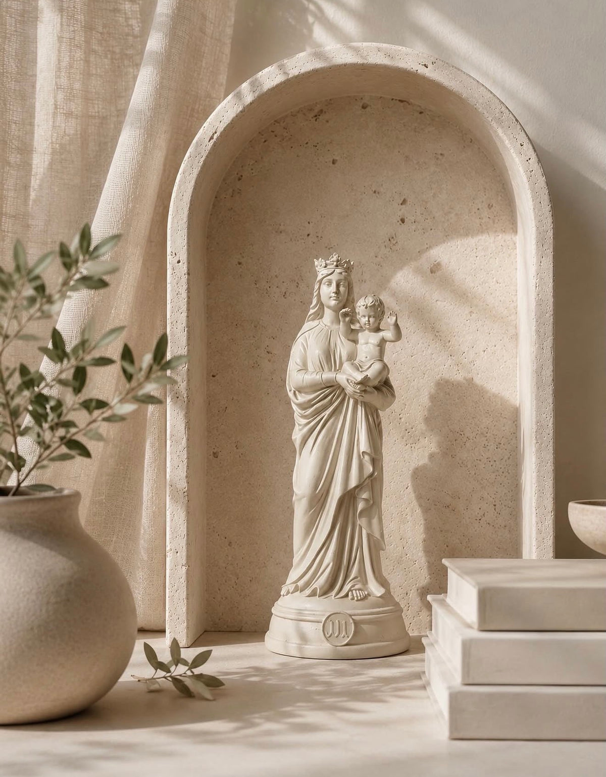 Vierge à l'Enfant –  J'ai vu la Vierge