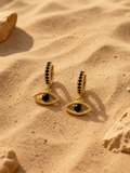 Boucles d'oreilles Inaya - Noires