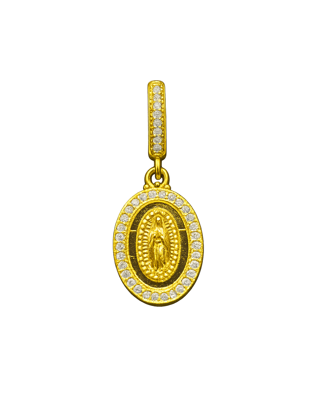 Boucles d'oreille Maria - Doré