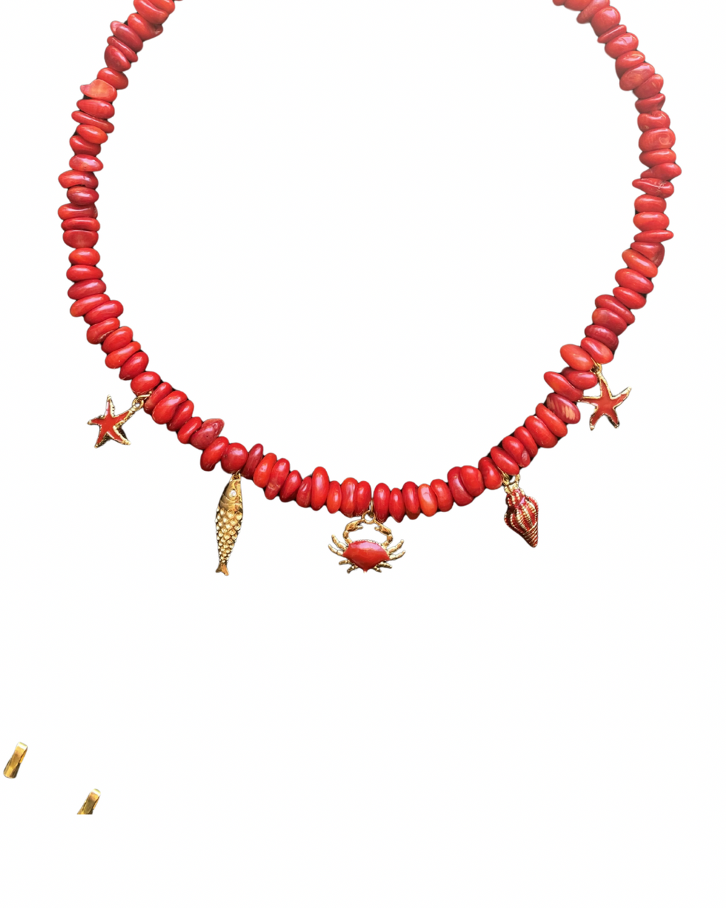 Collier Caraïbes Rouge
