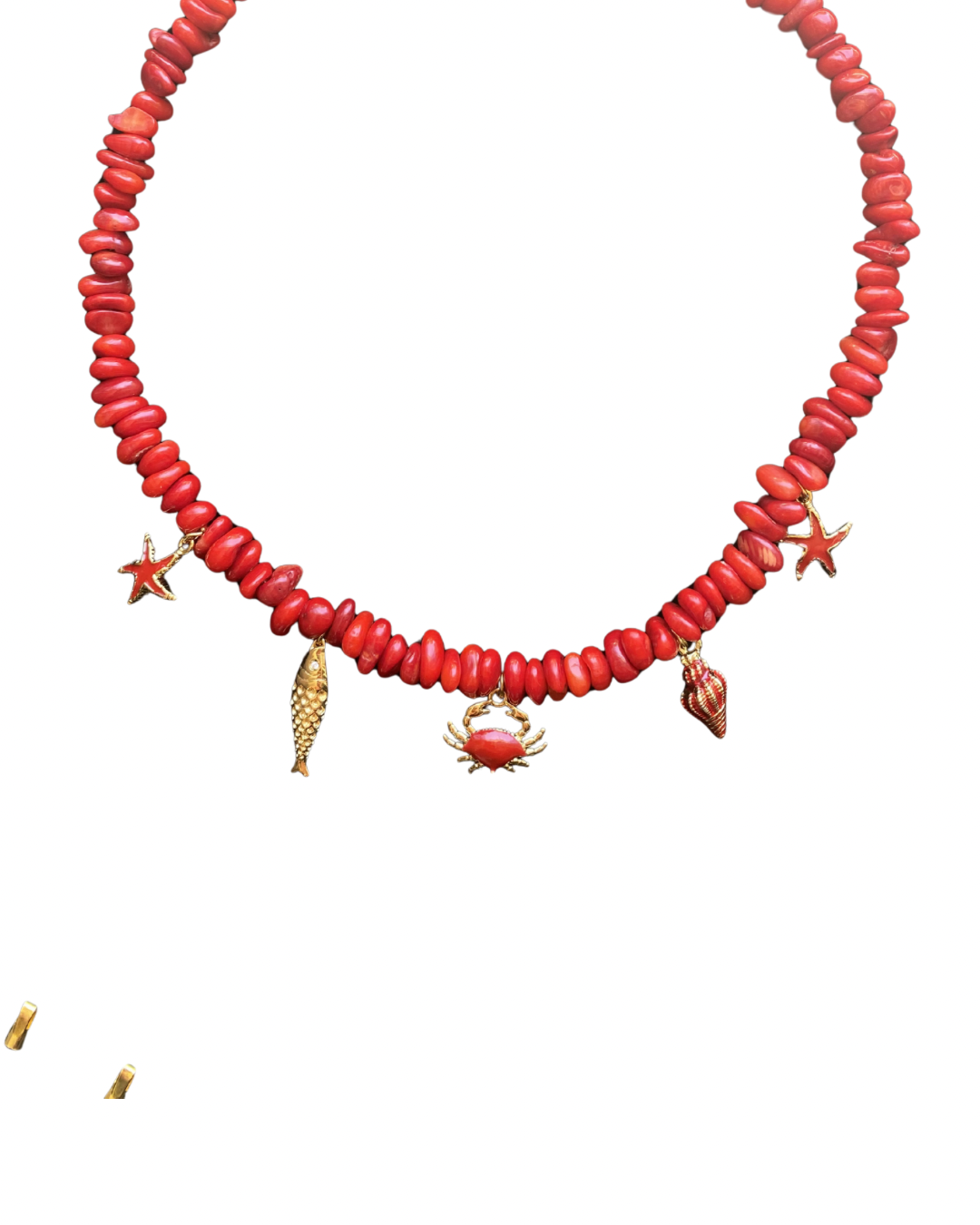 Collier Caraïbes Rouge