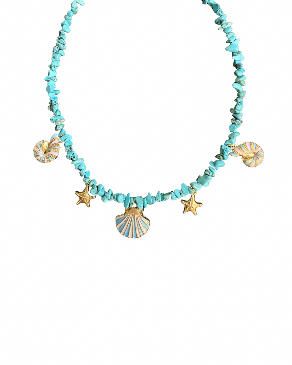 Collier Caraïbe Bleu