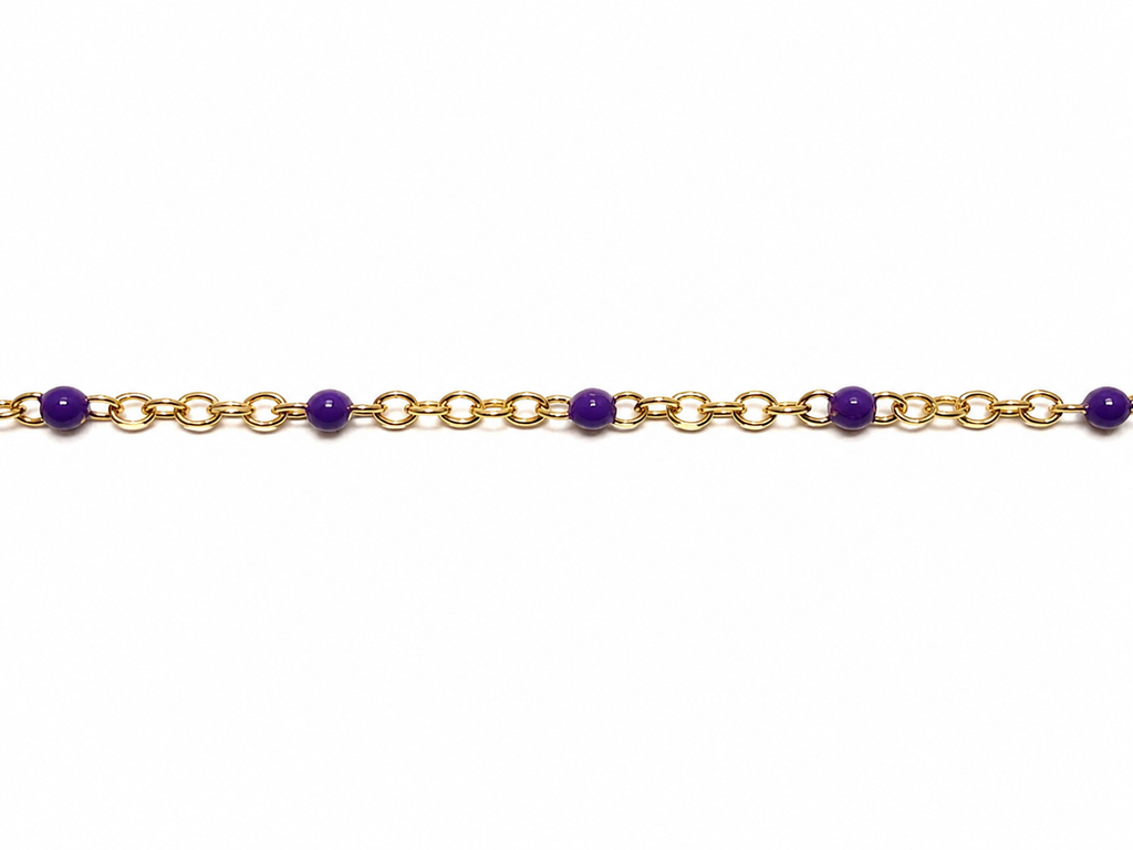 Chaine de Cheville Grigri - Violette