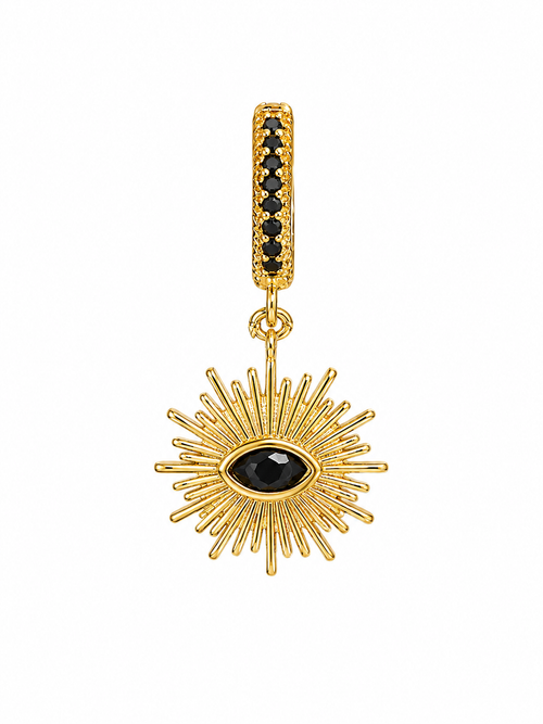 Boucles d'oreilles Calista - Noires