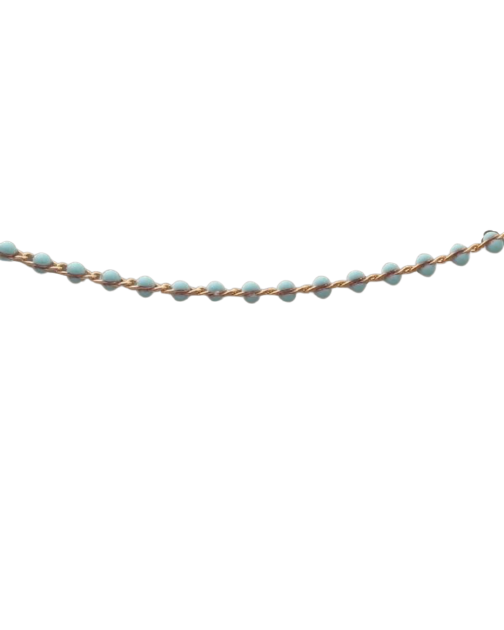 Bracelet Grigri Bleu Pastel