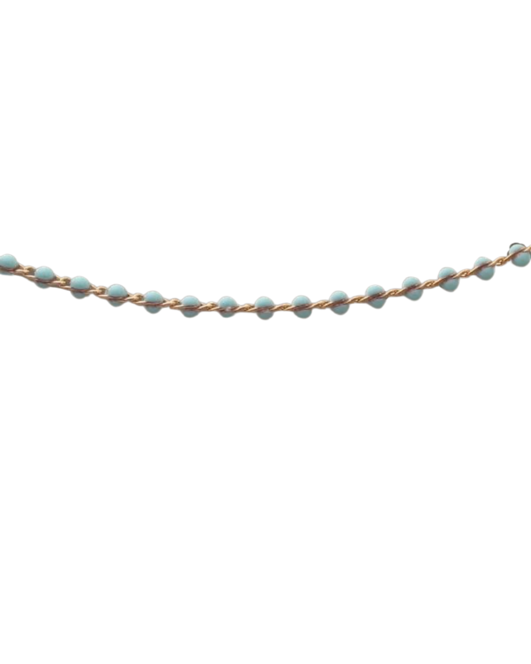 Bracelet Grigri Bleu Pastel