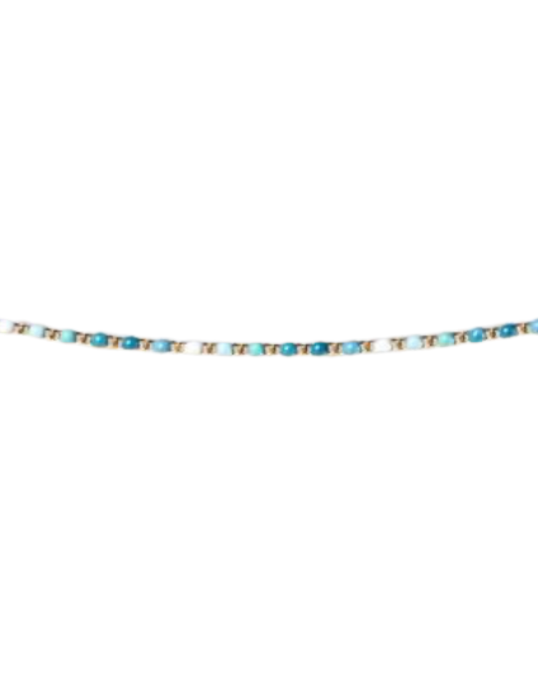 Bracelet Grigri Mélange de Bleus