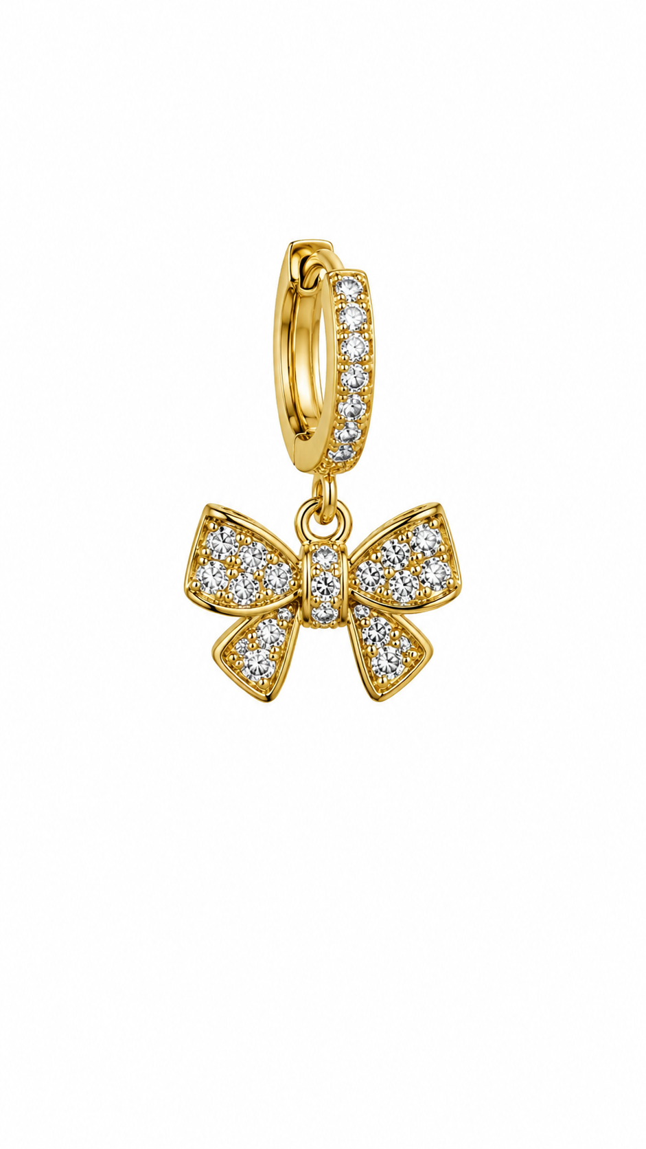 Boucles d'oreilles Noeud Etincellant
