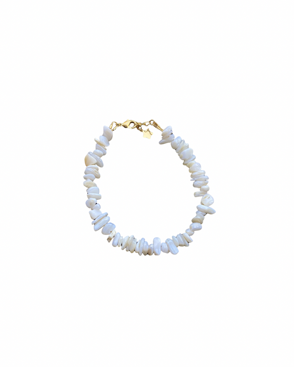 Bracelet Caraïbe Nacre du Pacifique Blanc