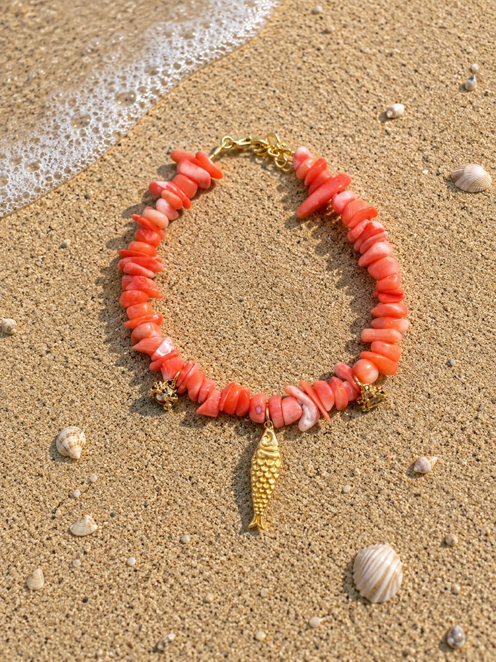 Bracelet Caraïbe Orange